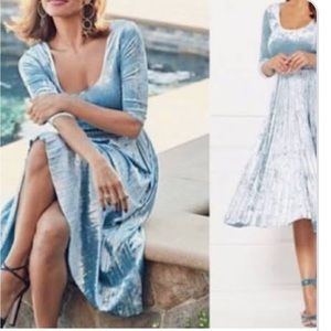Eva mendez collection velvet dress size L